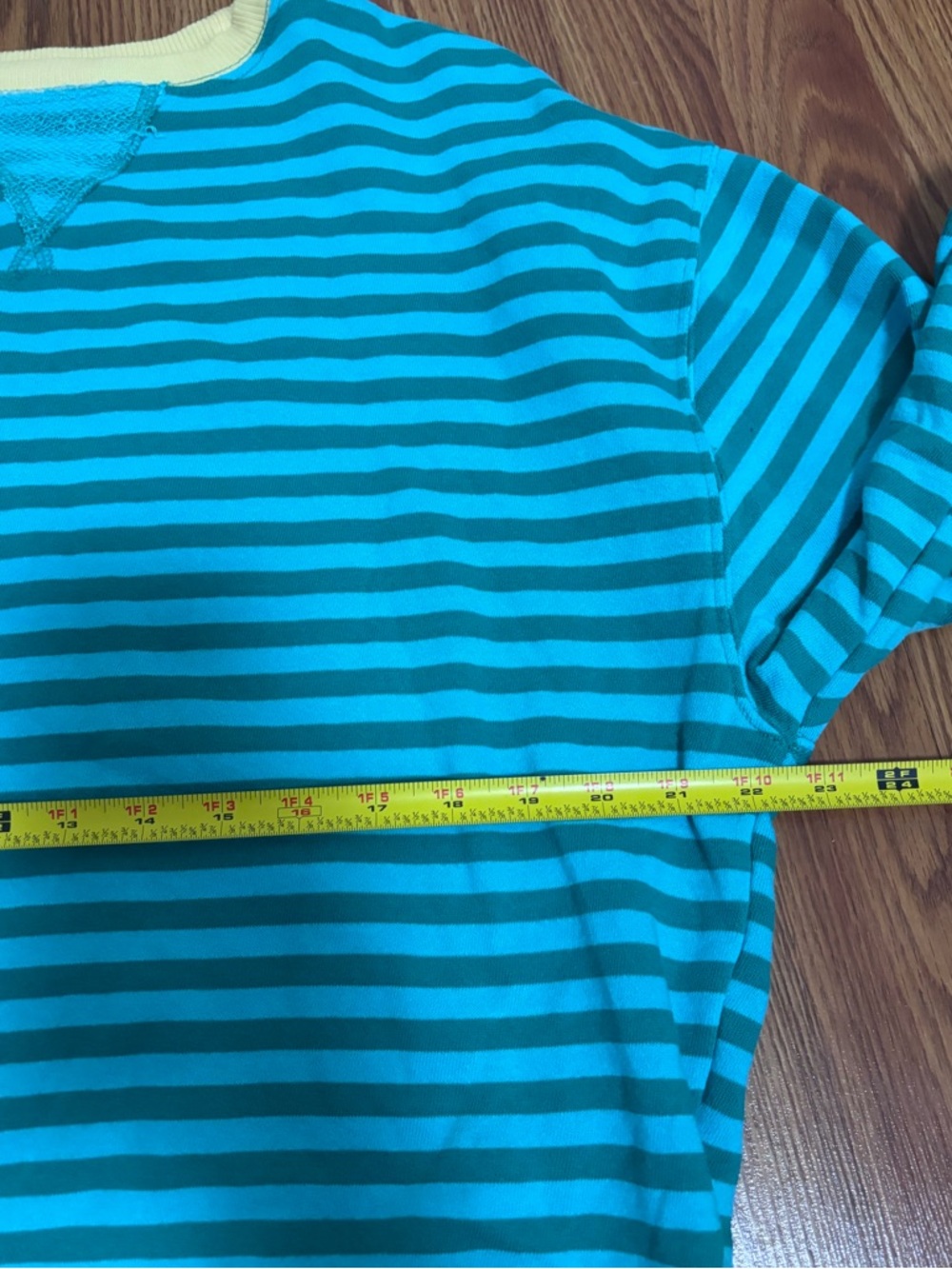 Free people classic striped oversized crewneck - Picture 6 of 6